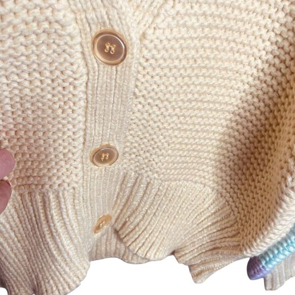 For Love & Lemons Pastel Kerry Cropped Cardigan - Picture 9 of 13